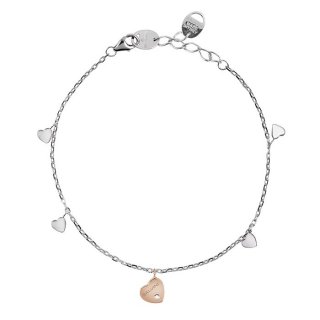 Salvini - Bracciale Be Happy - Oro Bianco/Rosa - Diamante