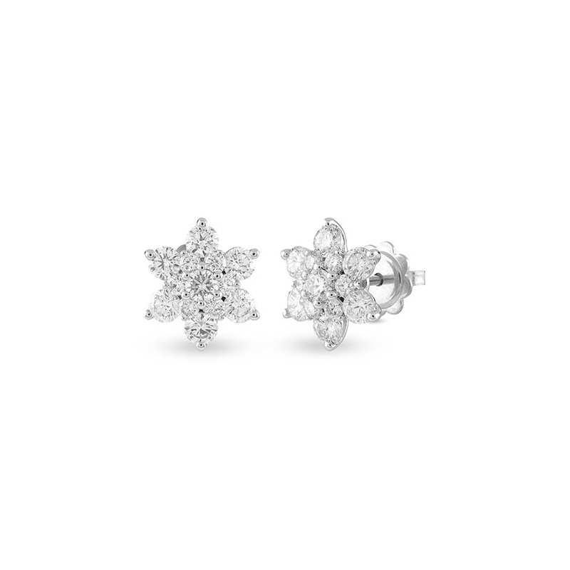 Salvini - Orecchini Primavera S - Oro Bianco - Diamante