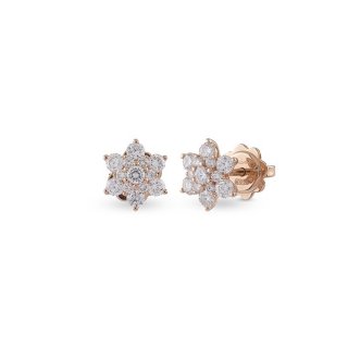 Salvini - Orecchini Primavera S - Oro Rosa - Diamante