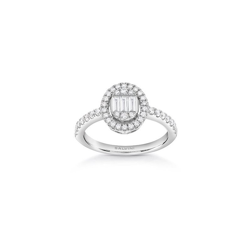 Salvini - Anello Magia S - Oro Bianco - Diamante