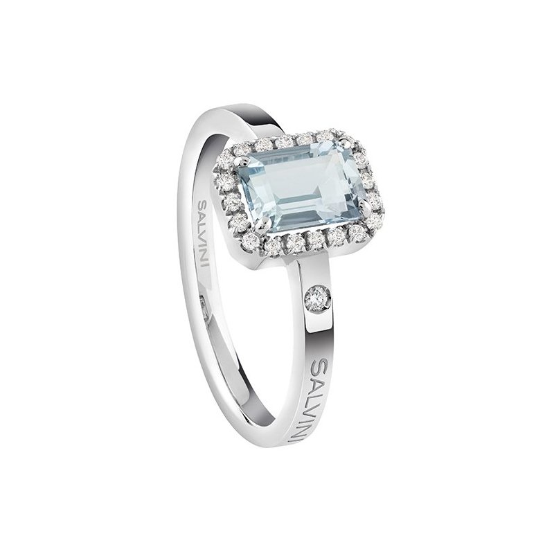 Salvini - Anello Sorrento - Oro Bianco - Diamante