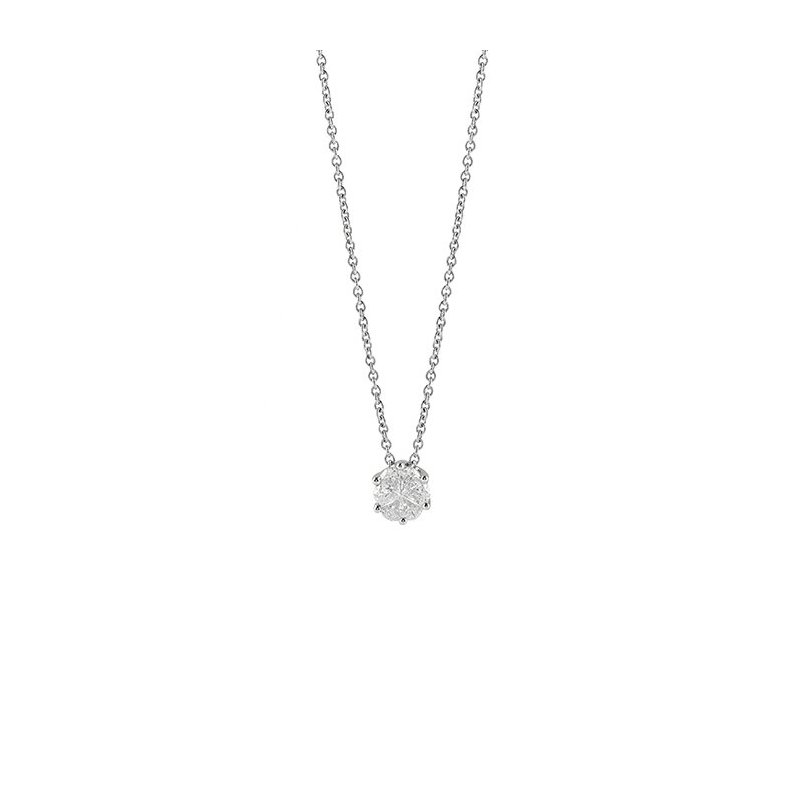 Salvini - Collierino In Oro Bianco - Petal Cut