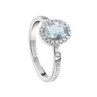 Salvini - Anello Sorrento - Oro Bianco - Diamante