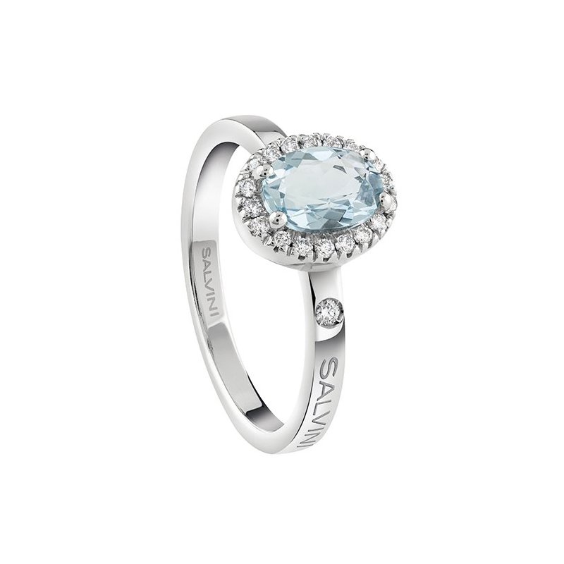 Salvini - Anello Sorrento - Oro Bianco - Diamante