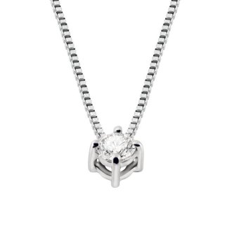 Salvini - Collierino In Oro Bianco - Diamante