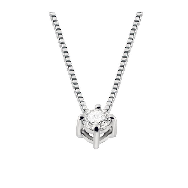Salvini - Collierino In Oro Bianco - Diamante