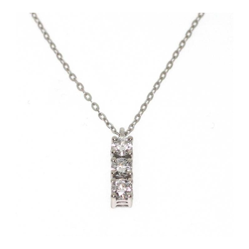 Salvini - Collierino Alba - Oro Bianco - Diamante