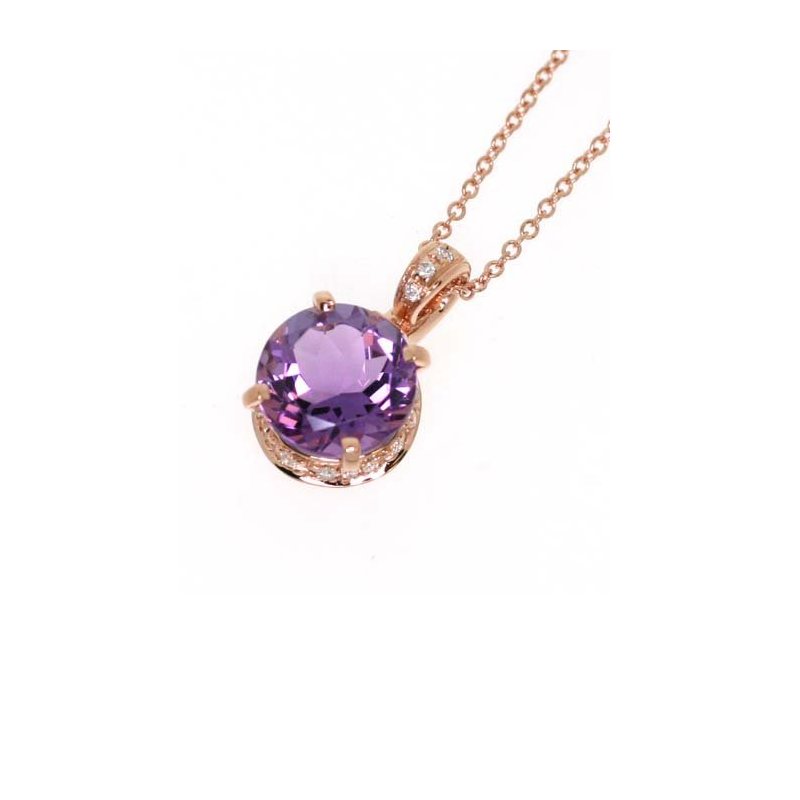 Salvini - Collierino In Oro Rosa - Diamante