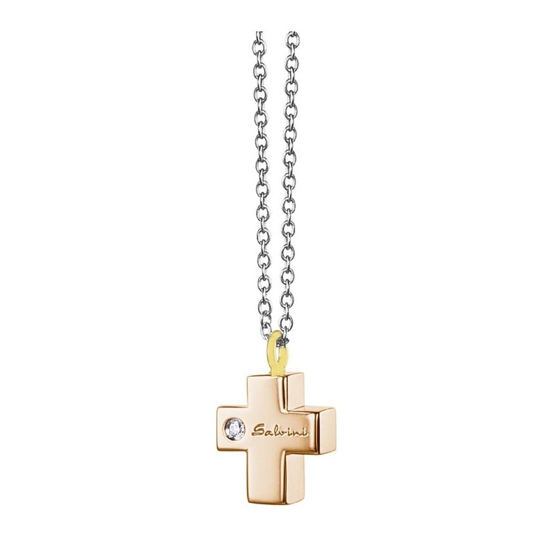 Salvini - Collierino Happiness - Oro Misto - Diamante