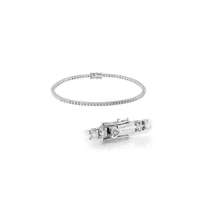 Salvini - Bracciale Battito - Oro Bianco - Diamante