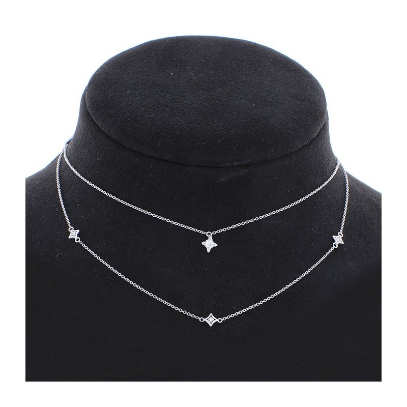 Salvini - Collana Luminosa S - Oro Bianco - Diamante