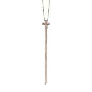 Salvini - Collierino Oro Rosa - Diamante Rotondo