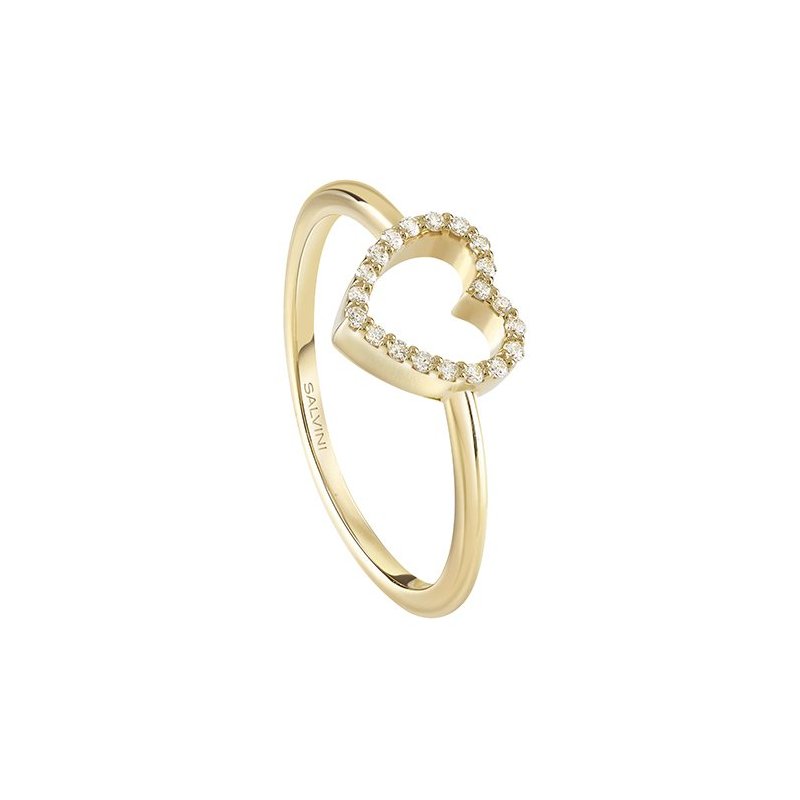 Salvini - Anello Oro Giallo - Diamante Rotondo