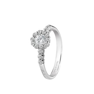 Salvini - Anello Corona - Oro Bianco - Diamante