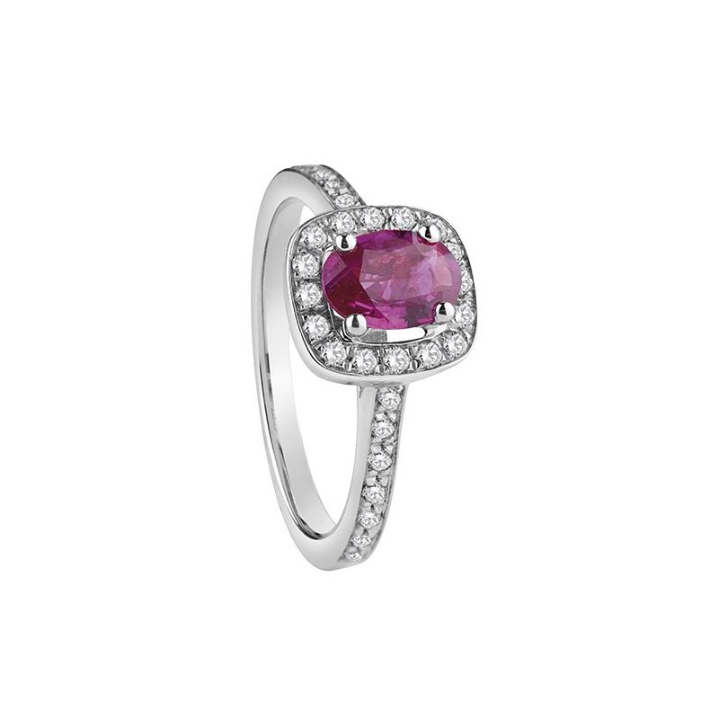 Salvini - Anello Mediterranea S - Oro Bianco - Diamante