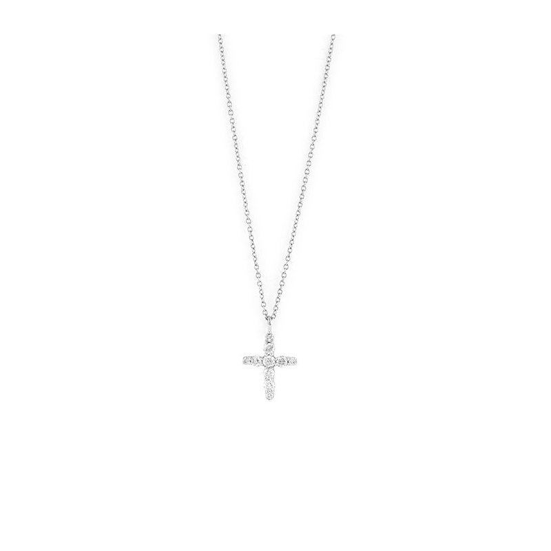 Salvini - Collier Croci S - Oro Bianco - Diamante