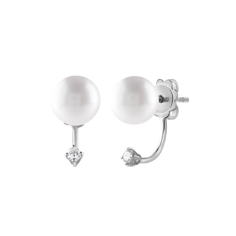 Salvini - Orecchini Vanity S - Oro Bianco - Diamante