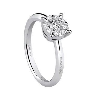 Salvini - Anello Daphne - Oro Bianco - Diamante