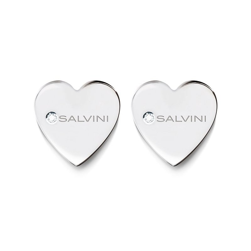 Salvini - Orecchini I Segni - Oro Bianco - Diamante