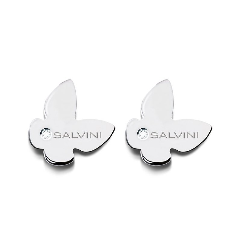 Salvini - Orecchini I Segni - Oro Bianco - Diamante