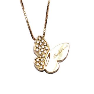 Salvini - Collana Farfalle - Oro Giallo - Diamante