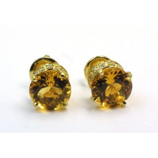 Salvini - Orecchini Crown - Oro Giallo - Diamante