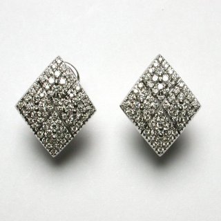 Salvini - Orecchini Agadir - Oro Bianco - Diamante