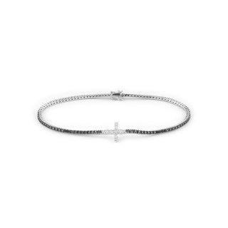 Salvini - Bracciale Croci S - Oro Bianco - Diamante