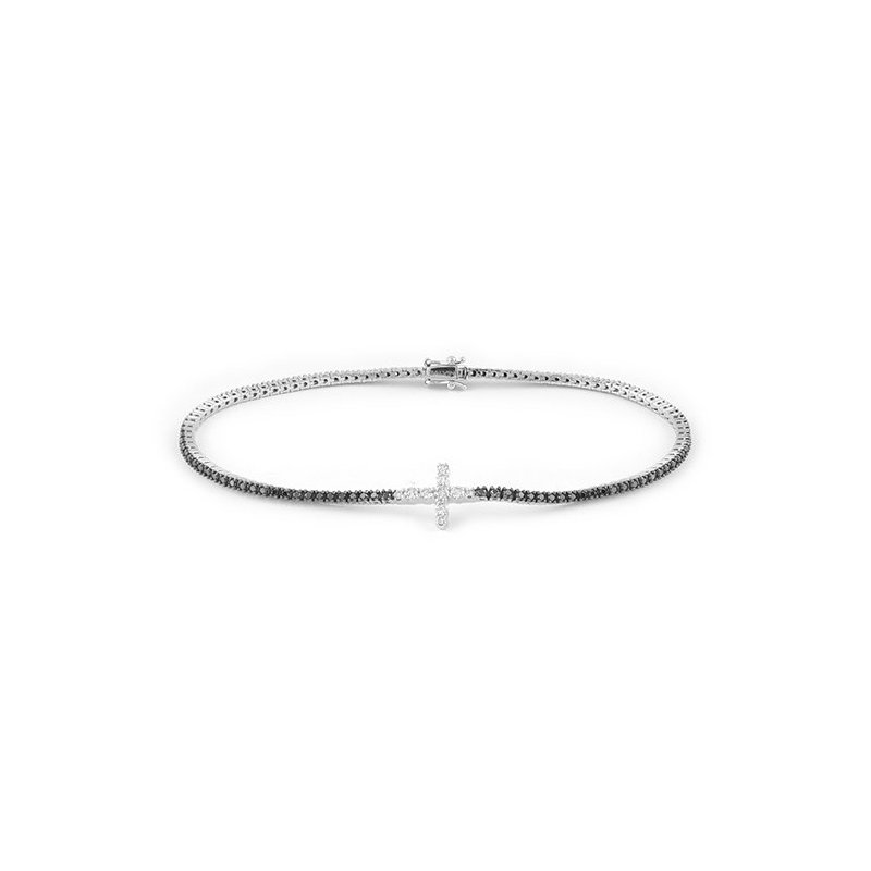 Salvini - Bracciale Croci S - Oro Bianco - Diamante