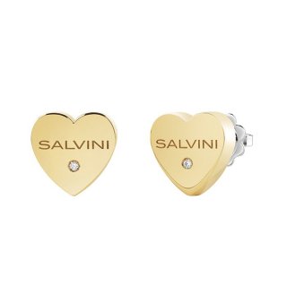 Salvini - Orecchini In Oro Giallo - Diamante Rotondo