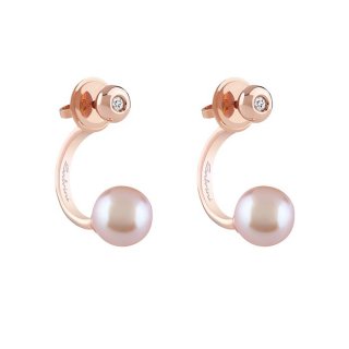Salvini - Orecchini Pin Up - Oro Rosa - Diamante