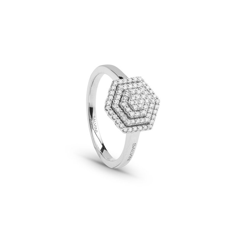 Salvini - Anello Bagliori - Oro Bianco - Diamante