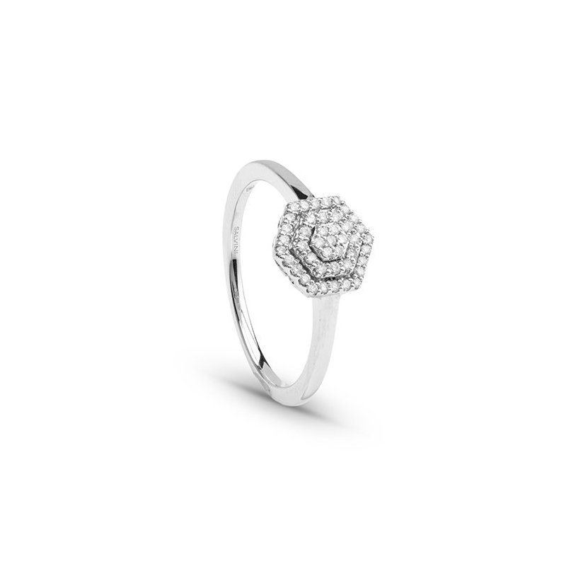 Salvini - Anello Bagliori - Oro Bianco - Diamante