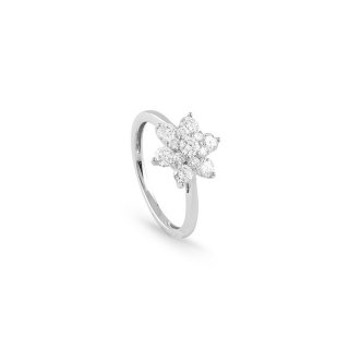 Salvini - Anello Primavera S - Oro Bianco - Diamante