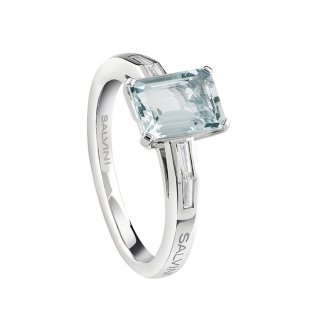 Salvini - Anello Sorrento - Oro Bianco - Diamante