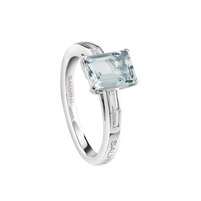 Salvini - Anello Sorrento - Oro Bianco - Diamante
