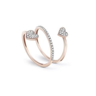 Salvini - Anello I Segni - Oro Rosa - Diamante