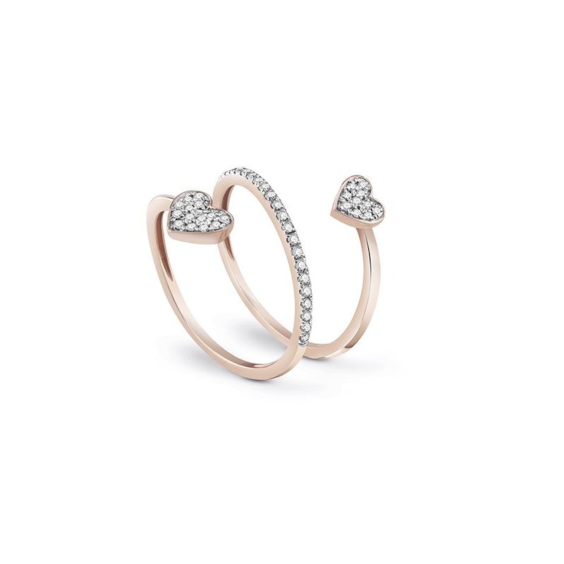 Salvini - Anello I Segni - Oro Rosa - Diamante