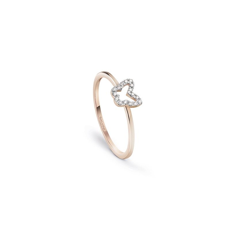 Salvini - Anello I Segni - Oro Rosa - Diamante