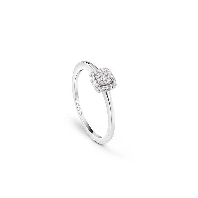 Salvini - Anello Bagliori - Oro Bianco - Diamante