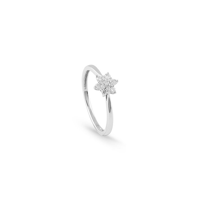 Salvini - Anello Primavera S - Oro Bianco - Diamante