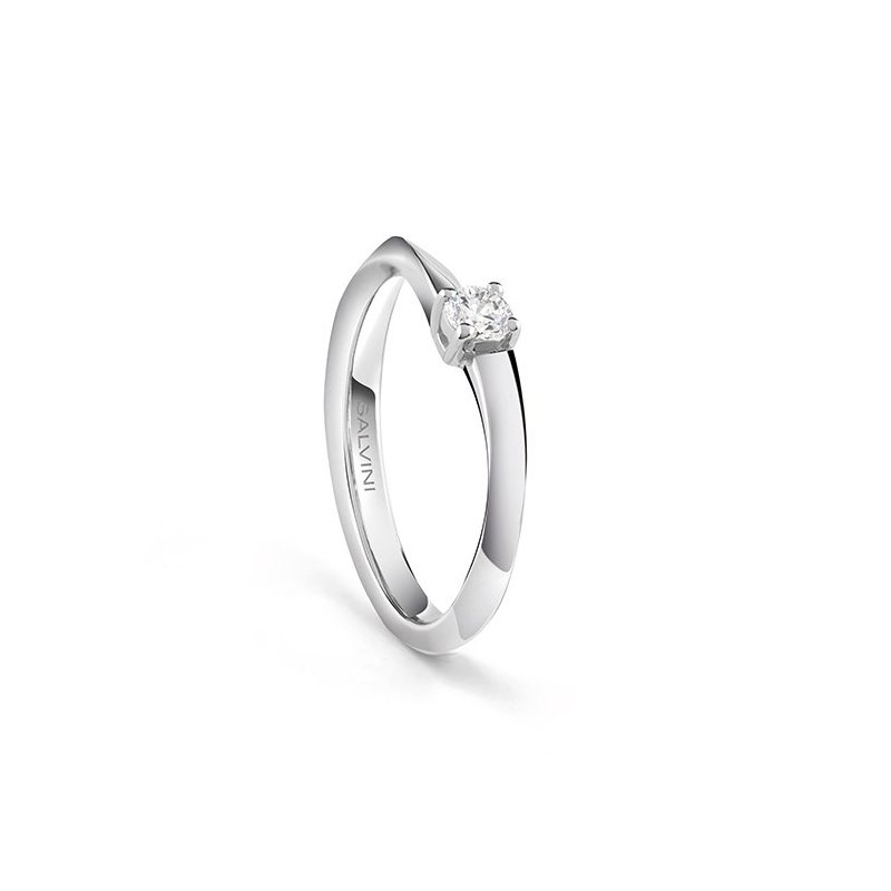Salvini - Anello Desideria - Oro Bianco - Diamante