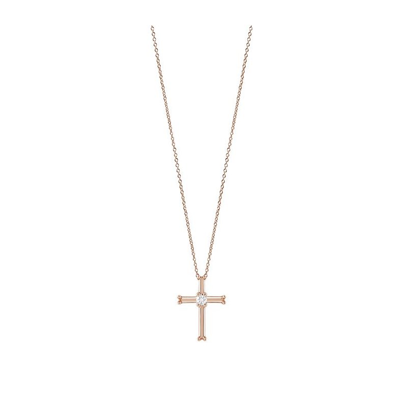 Salvini - Collierino Virginia - Oro Rosa - Diamante