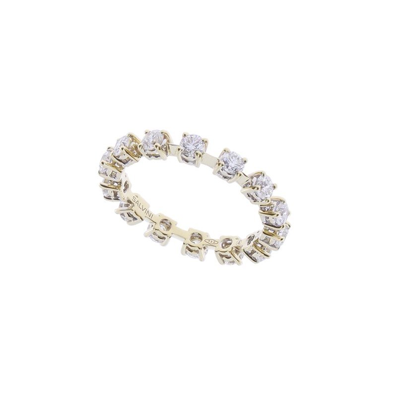 Salvini - Anello Classico - Oro Bianco - Diamante