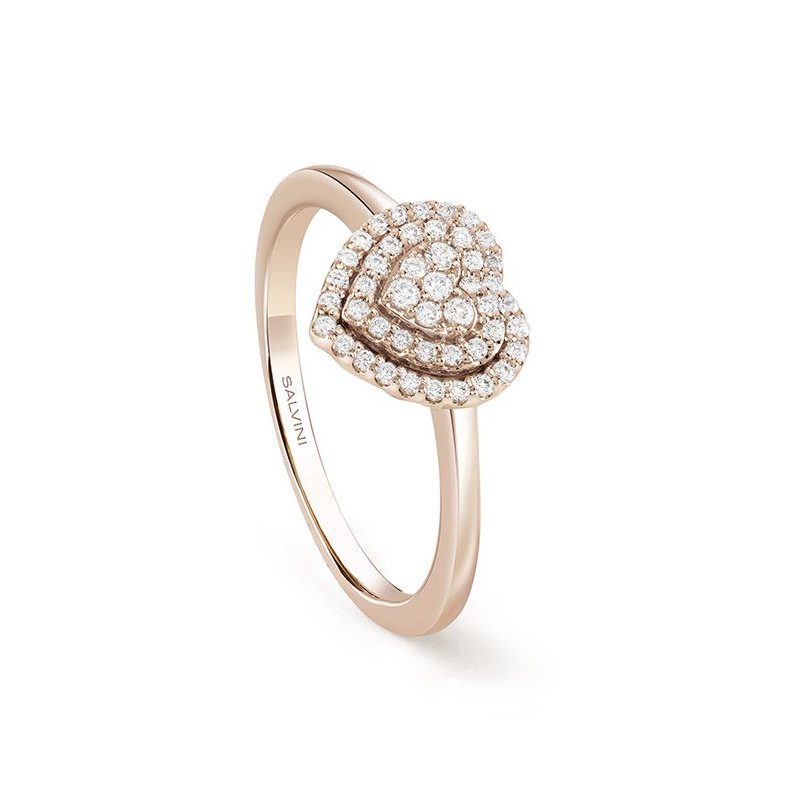 Salvini - Anello Bagliori - Oro Rosa - Diamante