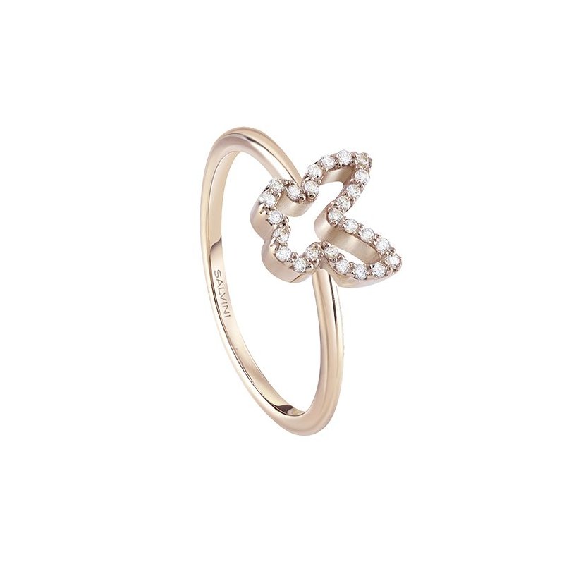 Salvini - Anello I Segni - Oro Rosa - Diamante