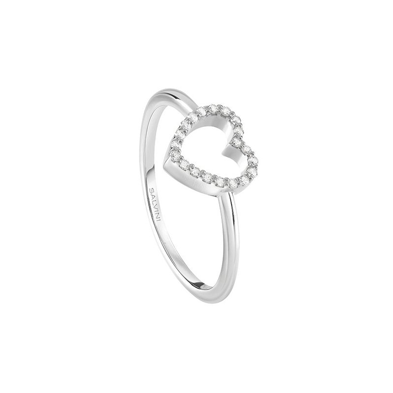 Salvini - Anello I Segni - Oro Bianco - Diamante