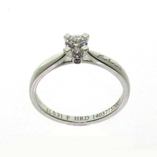 Salvini - Anello In Oro Bianco - Diamante Rotondo