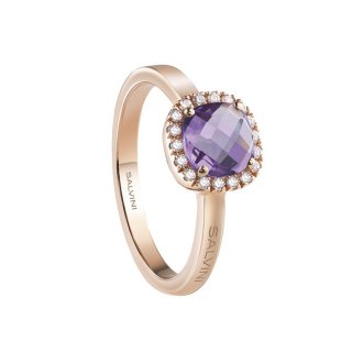 Salvini - Anello Sorrento - Oro Rosa - Diamante