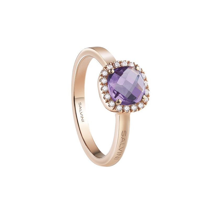 Salvini - Anello Sorrento - Oro Rosa - Diamante